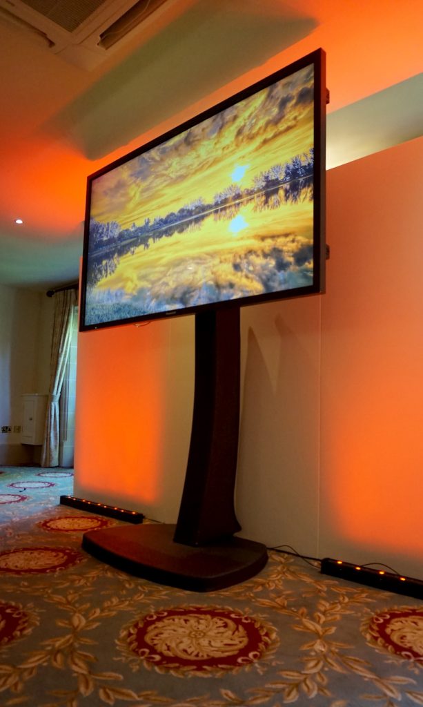 Image of an Mercian Monitor being used at an event