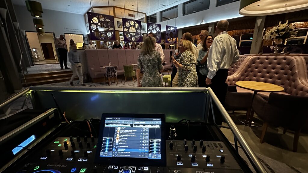 Karaoke Booth at Stanbrook Abbey